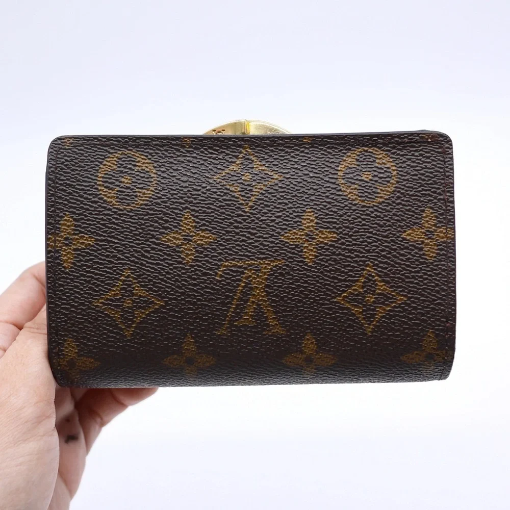 🍓LV Kisslock Mono Medium Wallet CA1020 - Picture 2 of 11